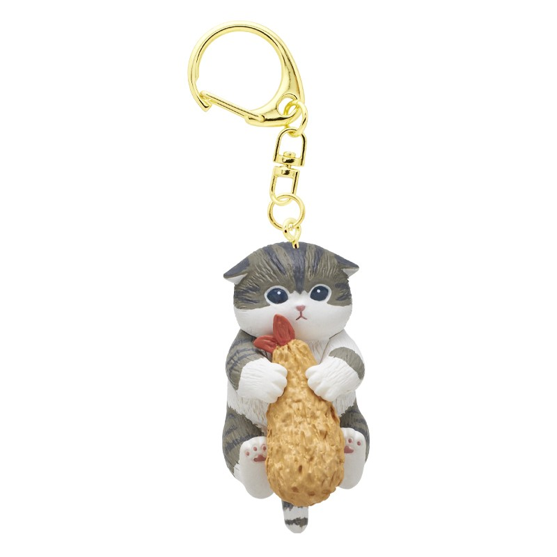 mofusand Ebinyan figure keychain Complete set