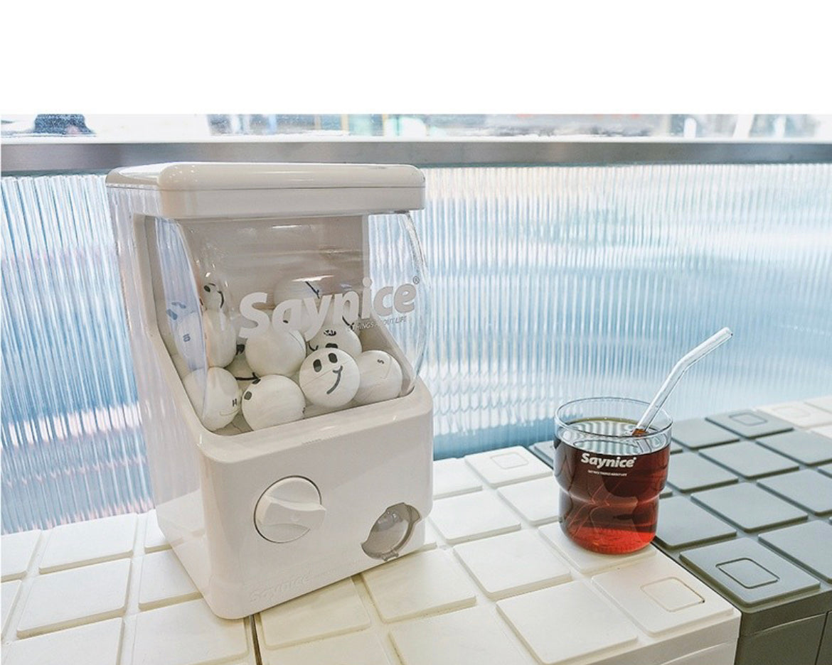 Gacha coffee machine set - white