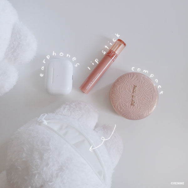 Nem-chan the Bunny” plush shoulder bag by REMME. $42/Item