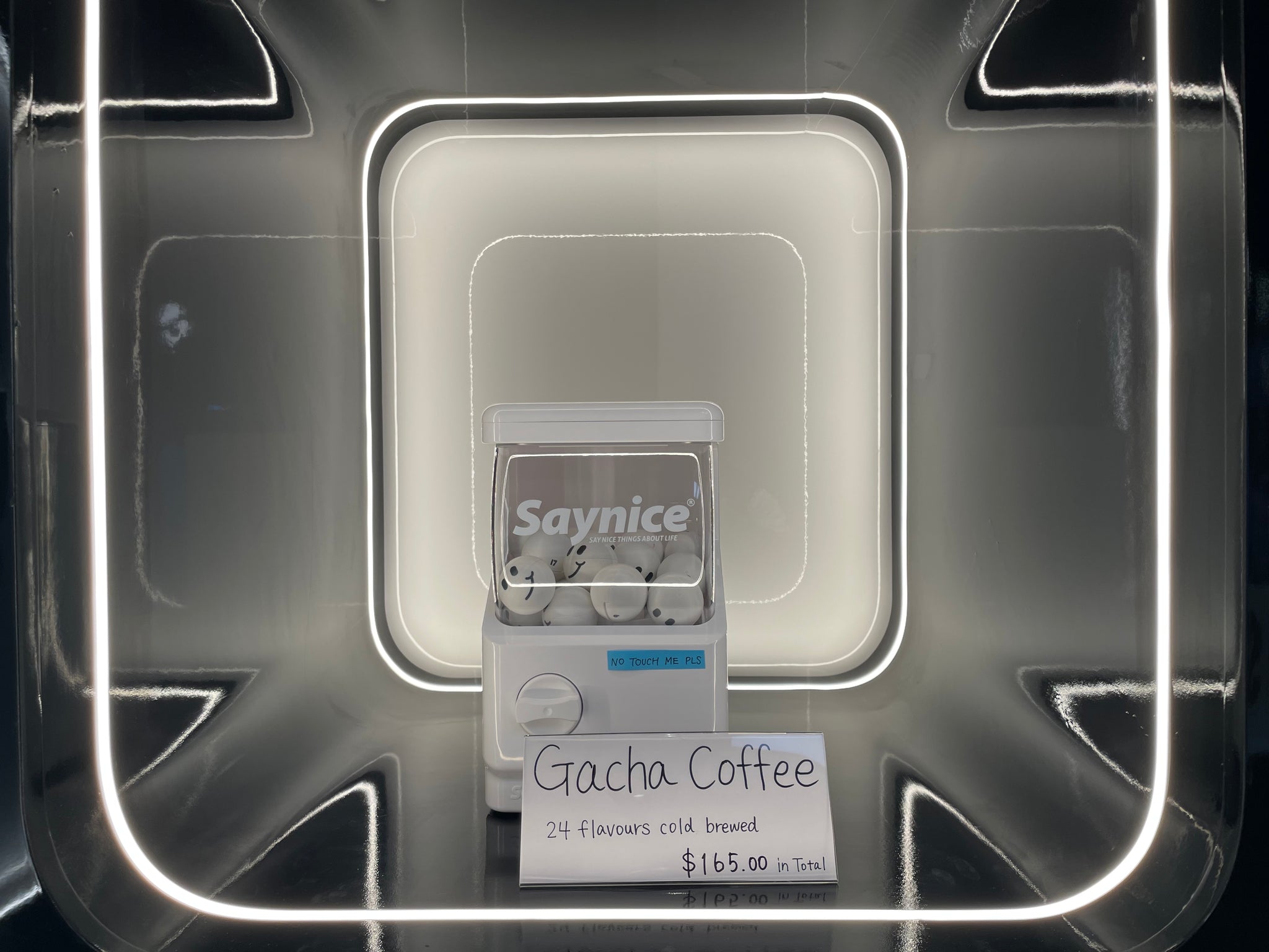 Gacha coffee machine set - white