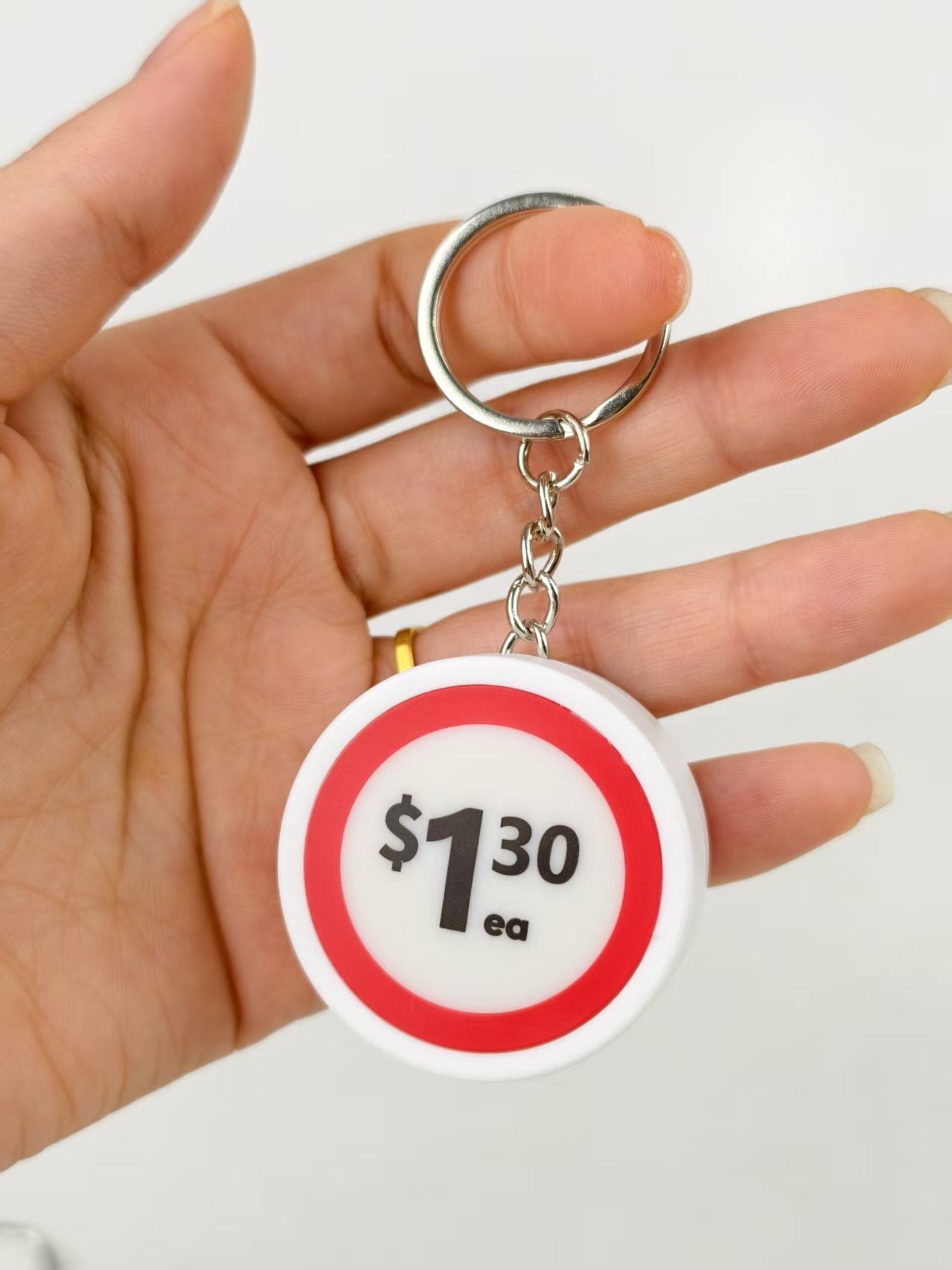 Retail Discount Icon Keychain /complete set