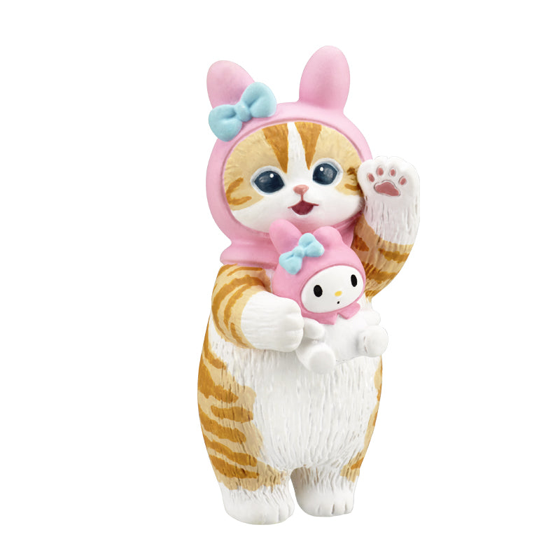 Mofusand x Sanrio Characters Narikiri Figure